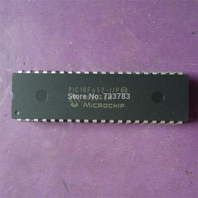 5pcs/lot PIC18F452-I/P PIC18F452 DIP40 High Performance Enhanced FLASH Microcontrollers with 10-Bit A/D
5pcs/lot PIC18F452-I/P PIC18F452 DIP40 High Performance Enhanced FLASH Microcontrollers with 10-Bit A/D