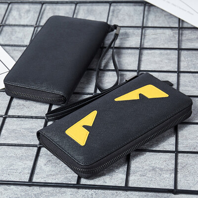 BOSTANTEN mens wallet cowhide fashion trend long leather wallet multi-card multi-function card package male B2172041 black with yellow
BOSTANTEN mens wallet cowhide fashion trend long leather wallet multi-card multi-function card package male B2172041 black with yellow