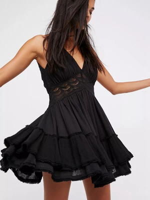 Try Everything Summer Backless Party Sexy Dress Women 2018 Cotton Blue Lace Patchwork Spaghetti Strap Dress Women A Line Dresses
Try Everything Summer Backless Party Sexy Dress Women 2018 Cotton Blue Lace Patchwork Spaghetti Strap Dress Women A Line Dresses