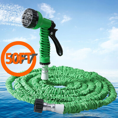 50FT Расширяемая труба для шланга для сада с распылителем 7 в 1
50FT Расширяемая труба для шланга для сада с распылителем 7 в 1