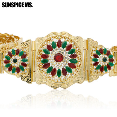 Elegent Turkish Women Round Resin Gold-Color Metal Waist Chain Belt Multicolor Hollow Flower Vintage Banquet Sash Body Jewelry
Elegent Turkish Women Round Resin Gold-Color Metal Waist Chain Belt Multicolor Hollow Flower Vintage Banquet Sash Body Jewelry