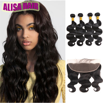 Brazilian Virgin Human Hair Body Wave With Lace Frontal Closure 4 Bundles With 13x4 Ear to Ear Lace Frontal Closure 4 Bundles With
Brazilian Virgin Human Hair Body Wave With Lace Frontal Closure 4 Bundles With 13x4 Ear to Ear Lace Frontal Closure 4 Bundles With