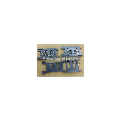 5PCS Simcard holder Sim card socket 6PIN 
5PCS Simcard holder Sim card socket 6PIN