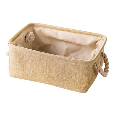 Jing Hui Si Chuang JH0559 storage box snacks underwear storage basket cotton&linen storage box basket small gray
Jing Hui Si Chuang JH0559 storage box snacks underwear storage basket cotton&linen storage box basket small gray