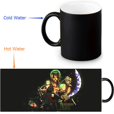 One Piece Zoro 350ml / 12oz Heat Reveal Mug Color Change Чашка кофе Чувствительные морфинговые кружки Волшебная чашка для чайных чашек
One Piece Zoro 350ml / 12oz Heat Reveal Mug Color Change Чашка кофе Чувствительные морфинговые кружки Волшебная чашка для чайных чашек