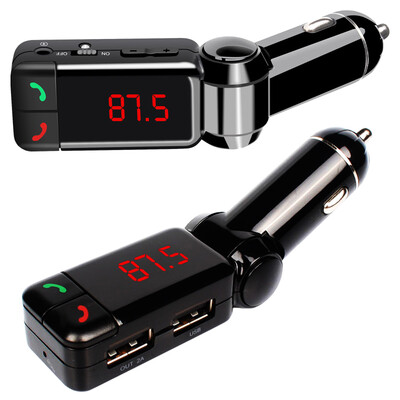 Автомобильный комплект MP3 Music Player Беспроводной Bluetooth FM-передатчик Радио с 2 USB-портами
Автомобильный комплект MP3 Music Player Беспроводной Bluetooth FM-передатчик Радио с 2 USB-портами