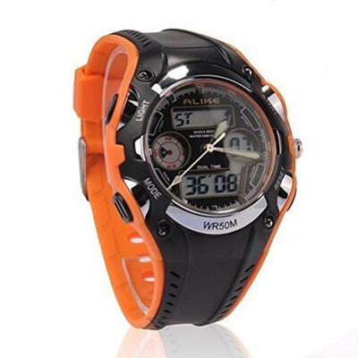Kids Sports WristWatches 50m waterproof LED electronic watches Multi-function sports Childrens watch 9132
Kids Sports WristWatches 50m waterproof LED electronic watches Multi-function sports Childrens watch 9132