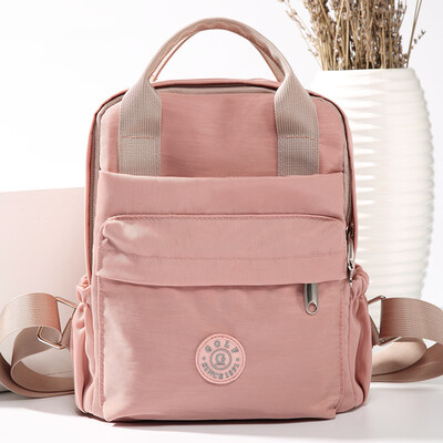 Golf GOLF backpack female splash-proof nylon multi-function handbag female college wind backpack B7BV31931J pink
Golf GOLF backpack female splash-proof nylon multi-function handbag female college wind backpack B7BV31931J pink