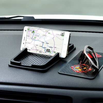 CarSetCity Car Phone Holder with Non-slip Mat Black