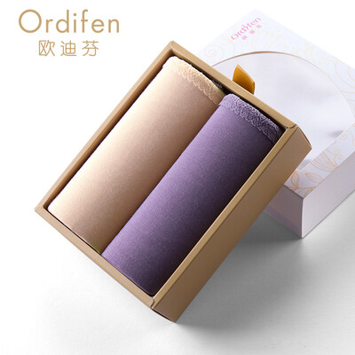 Ou Difen ladies combination underwear solid color lace side comfortable ladies triangle underwear XK7A05 champagne skin purple
Ou Difen ladies combination underwear solid color lace side comfortable ladies triangle underwear XK7A05 champagne skin purple