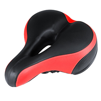 Qidian bicycle seat cushion thick mountain bike seat cushion comfortable big butt riding bicycle accessories widened soft saddle equipment 
Qidian bicycle seat cushion thick mountain bike seat cushion comfortable big butt riding bicycle accessories widened soft saddle equipment