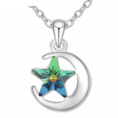 Fashion Jewelry Austria Crystal from Swa Moon And Stars Necklace Pendants Womens Accessories Party Gift -15075
Fashion Jewelry Austria Crystal from Swa Moon And Stars Necklace Pendants Womens Accessories Party Gift -15075