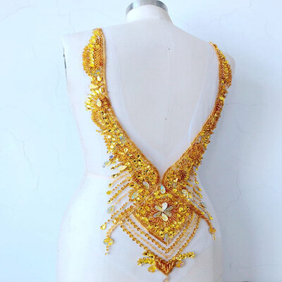 hand made golden sew on Rhinestones applique on mesh crystal patches trim 5930cm for dress accessory
hand made golden sew on Rhinestones applique on mesh crystal patches trim 5930cm for dress accessory