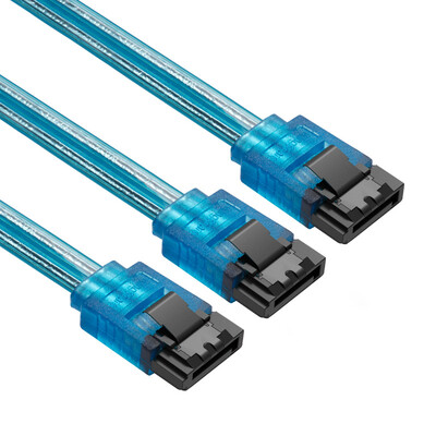 Jinsheng kingshare sata3 transparent blue hard drive data cable 45CM 3 packs KS-CS3ZZB345
Jinsheng kingshare sata3 transparent blue hard drive data cable 45CM 3 packs KS-CS3ZZB345
