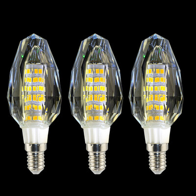 3Pcslot LED Bulb Crystal Lamp 5W 7W Warm White E14 Screw LED Ultra Brightness 110V 220 Home Lighting Crystal Pendant High light
3Pcslot LED Bulb Crystal Lamp 5W 7W Warm White E14 Screw LED Ultra Brightness 110V 220 Home Lighting Crystal Pendant High light