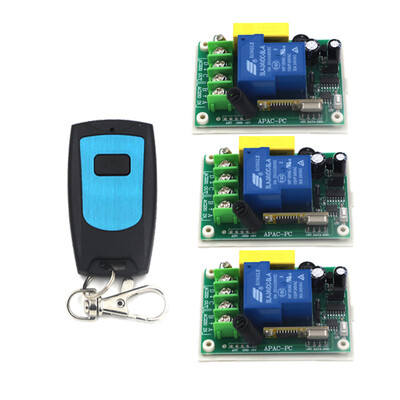 MITI 220V 1CH 30A wireless remote control switch 3 Receiver&1Transmitter output state is adjusted 1CH 1000W Remote Control Light
MITI 220V 1CH 30A wireless remote control switch 3 Receiver&1Transmitter output state is adjusted 1CH 1000W Remote Control Light