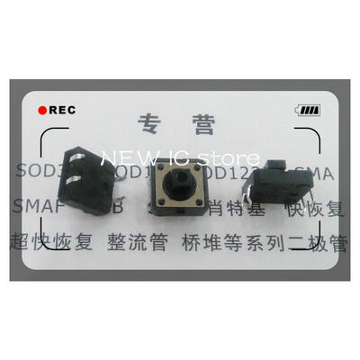 10PCS TC-1212T 12x12x7.3 mm Tact Tactile Push Button Momentary SMD PCB Switch Free shipping
10PCS TC-1212T 12x12x7.3 mm Tact Tactile Push Button Momentary SMD PCB Switch Free shipping