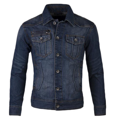 Zogaa New Men's Jeans Jacket Patchwork Many Pocket
Zogaa New Men's Jeans Jacket Patchwork Many Pocket