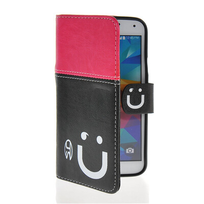 MOONCASE Leather Side Flip Wallet Card Slot Pouch Stand Shell Back Case Cover for Samsung Galaxy S5 I9600 Pink Black
MOONCASE Leather Side Flip Wallet Card Slot Pouch Stand Shell Back Case Cover for Samsung Galaxy S5 I9600 Pink Black