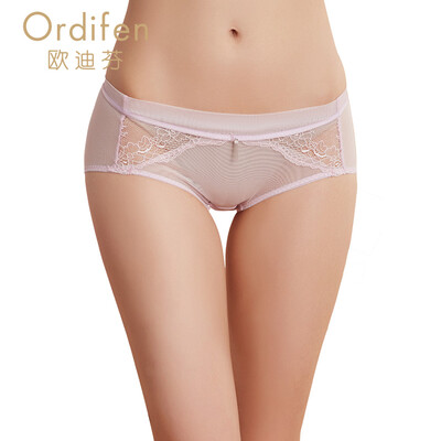Ou Difen ladies underwear sexy lightweight lace boxer briefs XP7518 lavender purple
Ou Difen ladies underwear sexy lightweight lace boxer briefs XP7518 lavender purple