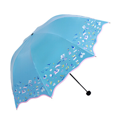 Paradise umbrella sunny umbrella folding WMLX5 sky blue mercerized velvet sunscreen sunscreen umbrella lightweight portable princess umbrella
Paradise umbrella sunny umbrella folding WMLX5 sky blue mercerized velvet sunscreen sunscreen umbrella lightweight portable princess umbrella