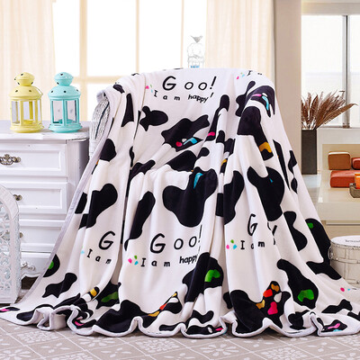 Shengwei bedding home textile blankets coral velvet blankets air conditioning blanket blanket blanket blanket mink velvet single blanket 150 200cm colorful cow
Shengwei bedding home textile blankets coral velvet blankets air conditioning blanket blanket blanket blanket mink velvet single blanket 150 200cm colorful cow