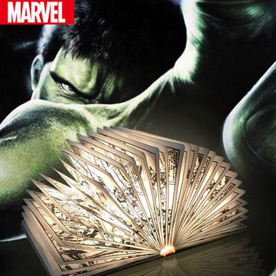 MARVEL Captain America Creative Book Lamp USB Charging DuPont Paper Retro Style Creative Gift Home Ambient Light
MARVEL Captain America Creative Book Lamp USB Charging DuPont Paper Retro Style Creative Gift Home Ambient Light