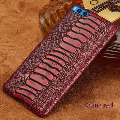 Genuine Leather Phone Case For Xiaomi Mi Note 3 Case Ostrich Foot Texture Back Cover For Redmi 4 4X 5 5A Case
Genuine Leather Phone Case For Xiaomi Mi Note 3 Case Ostrich Foot Texture Back Cover For Redmi 4 4X 5 5A Case
