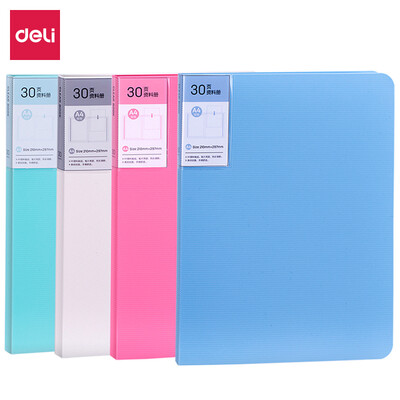 Deli deli 5065 A4 30-page fashion bright information booklet information bag folder beige
Deli deli 5065 A4 30-page fashion bright information booklet information bag folder beige