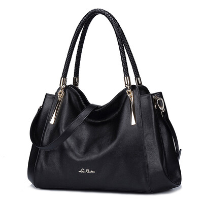 Old head (LAORENTOU) ladies cowhide fashion wild handbag shoulder Messenger bag 958J083L1A black
Old head (LAORENTOU) ladies cowhide fashion wild handbag shoulder Messenger bag 958J083L1A black