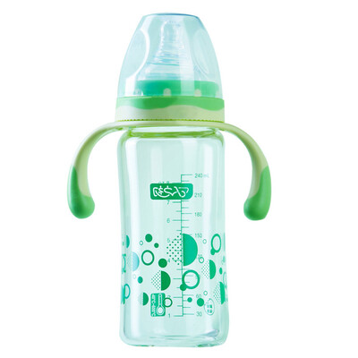 IVORY Baby bottle wide caliber baby bottle person early glass bottle 240m with cross nipple R-105 color random
IVORY Baby bottle wide caliber baby bottle person early glass bottle 240m with cross nipple R-105 color random