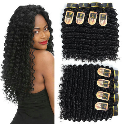 YAVIDA Hair 7A Deep Wave Brazilian Hair Weave 4 Bundles Unprocessed Deep Wave Virgin Hair Cheap Human Hair Weave Brazilian Curly V
YAVIDA Hair 7A Deep Wave Brazilian Hair Weave 4 Bundles Unprocessed Deep Wave Virgin Hair Cheap Human Hair Weave Brazilian Curly V