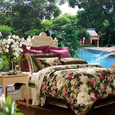 FUANNA cotton bed setbed kit duvet coverbedsheetpillowcase