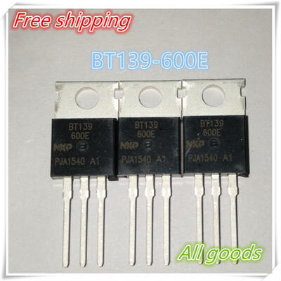 50 PCS BT139-600E TO-220 BT139-600 BT139 Triacs logic level 600v 18A
50 PCS BT139-600E TO-220 BT139-600 BT139 Triacs logic level 600v 18A