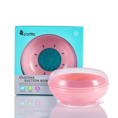 Variations partita childrens silicone sucker bowl baby training bowl baby cutlery non-slip food bowl 450ml jade pink Canadian brand
Variations partita childrens silicone sucker bowl baby training bowl baby cutlery non-slip food bowl 450ml jade pink Canadian brand