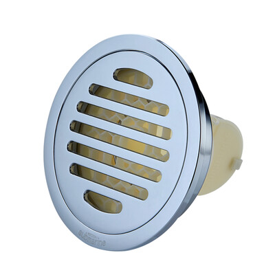 Submarine TY50-12 copper deodorant round floor drain chrome bright surface deodorant floor drain automatic seal
Submarine TY50-12 copper deodorant round floor drain chrome bright surface deodorant floor drain automatic seal