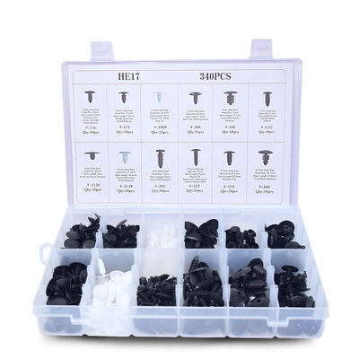 CNIKESIN HE17 340PCS Универсальные автомобильные пластиковые заклепочные зажимы Смешанные автомобильные застежки-молнии для автошины для всех автомобилей 12Kinds
CNIKESIN HE17 340PCS Универсальные автомобильные пластиковые заклепочные зажимы Смешанные автомобильные застежки-молнии для автошины для всех автомобилей 12Kinds