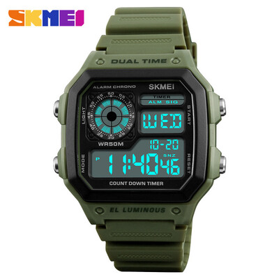 SKMEI Sport Horloge Mannen Topmerk Luxe Beroemde LED Digitale Horloges Mannelijke Klokken Horloge Relojes Deportivos Herren Uhren
SKMEI Sport Horloge Mannen Topmerk Luxe Beroemde LED Digitale Horloges Mannelijke Klokken Horloge Relojes Deportivos Herren Uhren