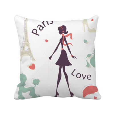 Eiffel Tower Paris Lady France Landmark Square Throw Pillow Insert Cushion Cover Home Sofa Decor Gift
Eiffel Tower Paris Lady France Landmark Square Throw Pillow Insert Cushion Cover Home Sofa Decor Gift