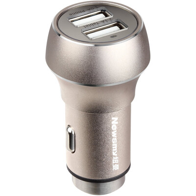 Newman (Newsmy) Car Charger Cigarette Car Charger NM-9 Gold Metal Car Charger Dual USB One Separate Split
Newman (Newsmy) Car Charger Cigarette Car Charger NM-9 Gold Metal Car Charger Dual USB One Separate Split