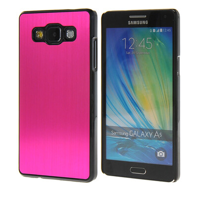 MOONCASE Fashion Brushed Aluminium Metal Hard Case Cover for Samsung Galaxy A5 Hot pink
MOONCASE Fashion Brushed Aluminium Metal Hard Case Cover for Samsung Galaxy A5 Hot pink