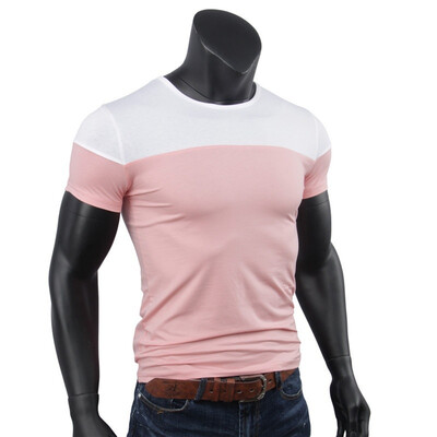 Summer Men&39s New Short Sleeved T-shirt Neck Casual Casual Color Cotton T-shirt Self-cultivation Jacket
Summer Men&39s New Short Sleeved T-shirt Neck Casual Casual Color Cotton T-shirt Self-cultivation Jacket