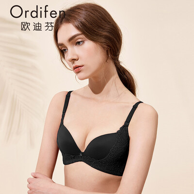 Ou Difen no steel ring bra 2018 spring&summer new smooth lace thin mold cup bra ladies underwear sexy gathered beauty back bra XB8527 birch gray 3885A
Ou Difen no steel ring bra 2018 spring&summer new smooth lace thin mold cup bra ladies underwear sexy gathered beauty back bra XB8527 birch gray 3885A