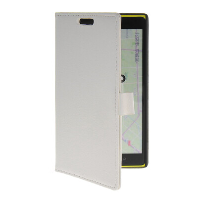MOONCASE Slim Leather Flip Wallet Card Pouch with Kickstand Shell Back Case Cover for Nokia Lumia 1520 White
MOONCASE Slim Leather Flip Wallet Card Pouch with Kickstand Shell Back Case Cover for Nokia Lumia 1520 White