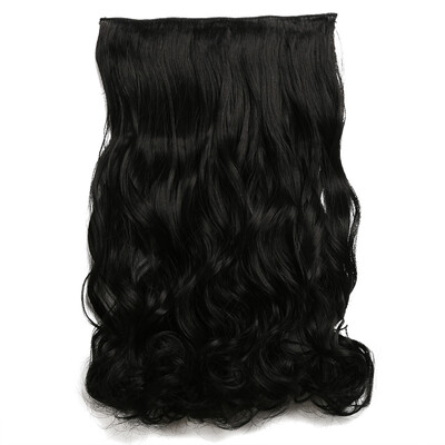 Rhyme 23" Light Brown Full Head One Piece Curly Wave Hair Extensions 5clips Clips in Synthetic Wig Pieces for GirlWoman
Rhyme 23" Light Brown Full Head One Piece Curly Wave Hair Extensions 5clips Clips in Synthetic Wig Pieces for GirlWoman