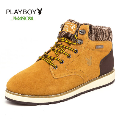 PLAYBOY brand Winter,High,Korean style,With velvet and cotton,Athleisure,Leather, Student,Women's shoes
PLAYBOY brand Winter,High,Korean style,With velvet and cotton,Athleisure,Leather, Student,Women's shoes