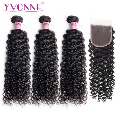 Yvonne Hair Malaysian Curly Natural Color 100 Virgin Brazilian Human Hair 3 Bundles With 4x4 Free Part Lace Closure Free Shippi
Yvonne Hair Malaysian Curly Natural Color 100 Virgin Brazilian Human Hair 3 Bundles With 4x4 Free Part Lace Closure Free Shippi