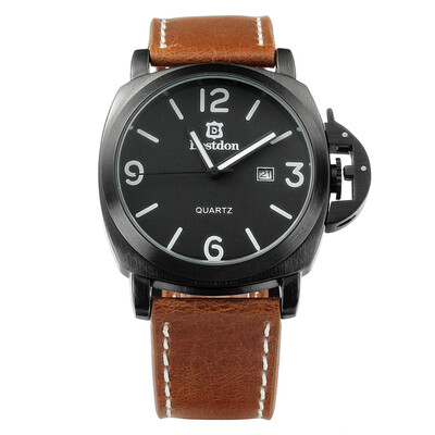 BESTDON BD5512G Mens Simple Fashion Leather Strap Waterproof Quartz Watch w Calendar Black
BESTDON BD5512G Mens Simple Fashion Leather Strap Waterproof Quartz Watch w Calendar Black