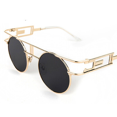 FEIDU Retro Gothic Steampunk Sunglasses Women Brand Designer Retro Metal Coating Mirror Round Sun Glasses Oculos De Sol Feminino
FEIDU Retro Gothic Steampunk Sunglasses Women Brand Designer Retro Metal Coating Mirror Round Sun Glasses Oculos De Sol Feminino