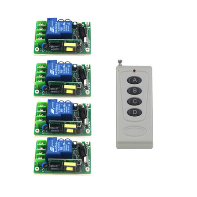 MITI AC85V-250V 1CH RF Wireless Remote Control Switch System 1Receivers&3Transmitter M4/ T4/ L4 adusted Learning Code
MITI AC85V-250V 1CH RF Wireless Remote Control Switch System 1Receivers&3Transmitter M4/ T4/ L4 adusted Learning Code